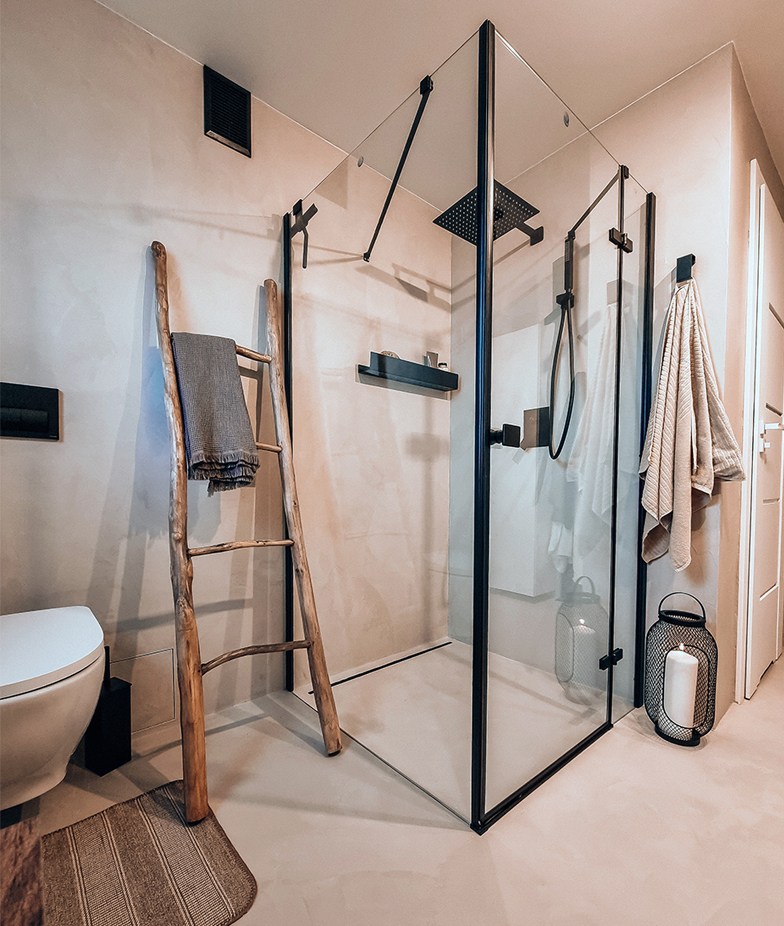 Transform Your Shower with Waterproof Microcement